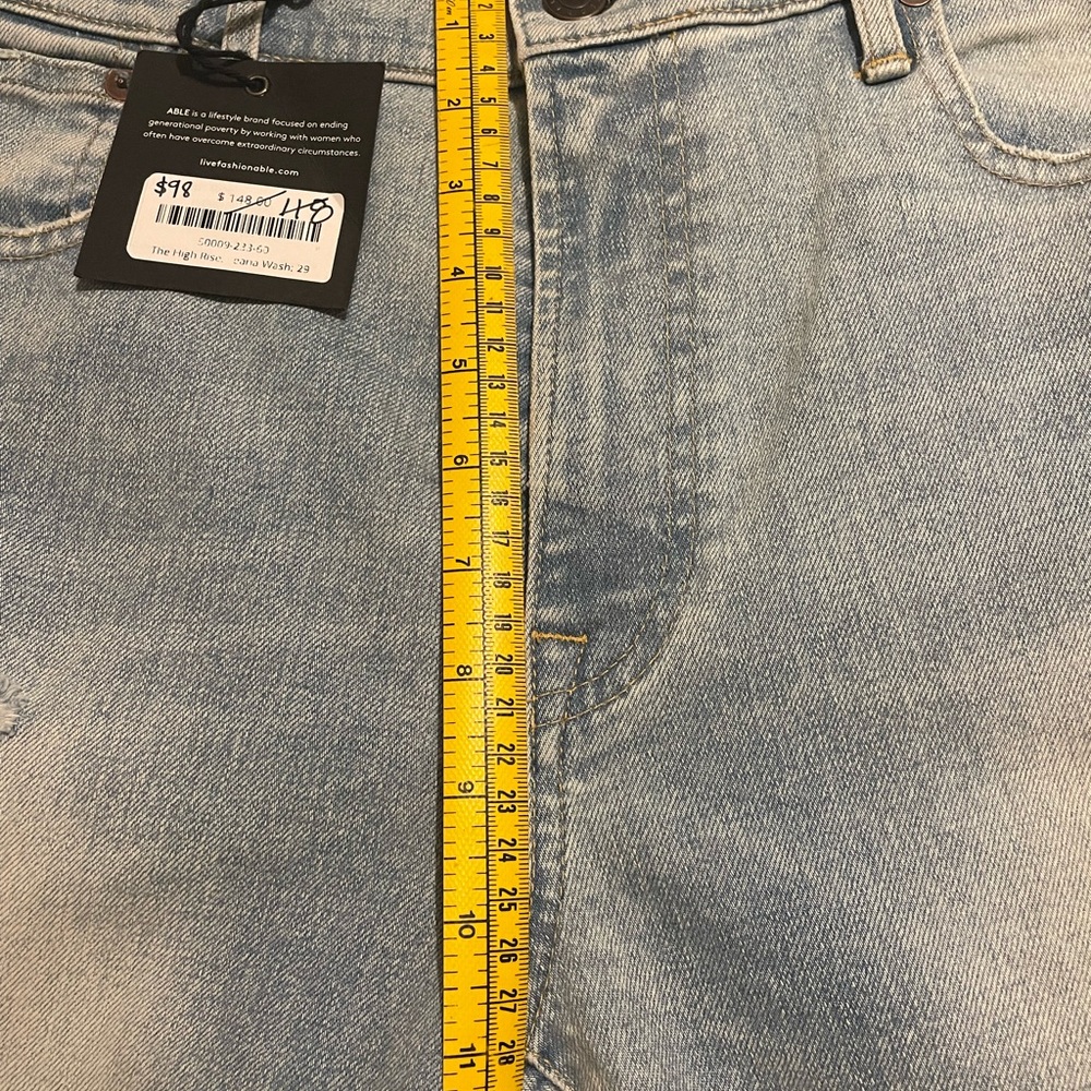 Able High Rise Jeans - Picture 7 of 10